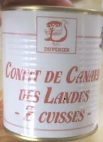 Confit de canard des Landes - 2 cuisses