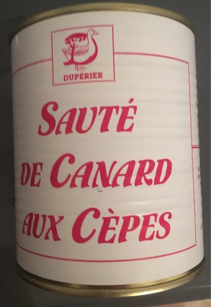 Sauté de Canard aux cèpes