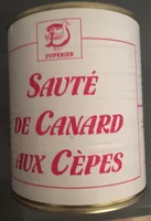 Sauté de Canard aux cèpes