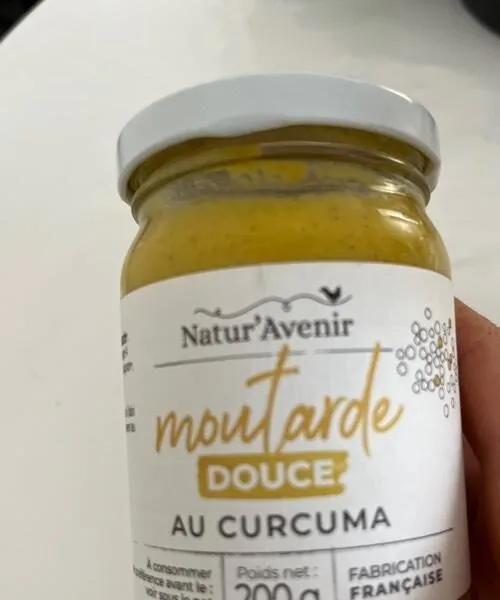 Moutarde douce  au curcuma