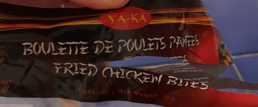 boulette poulet panees