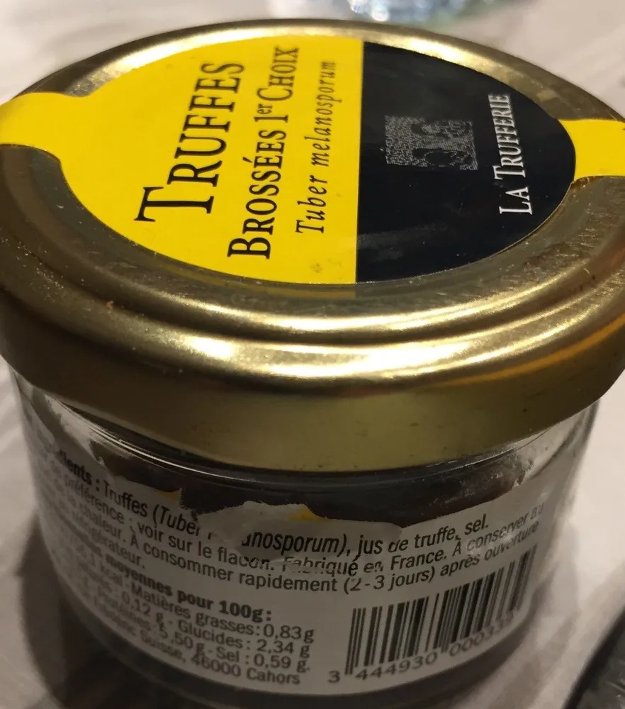 Truffes Noires Brossées