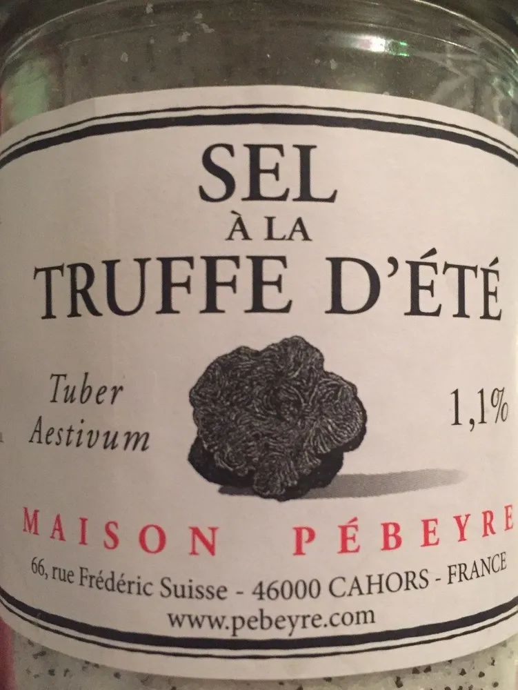 Maison Pébeyre Sel À La Truffe D'été