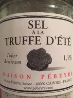 Maison Pébeyre Sel À La Truffe D'été