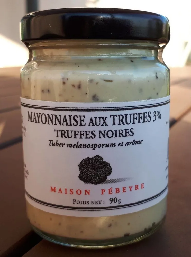 Mayonnaise aux truffes 3% truffes noires