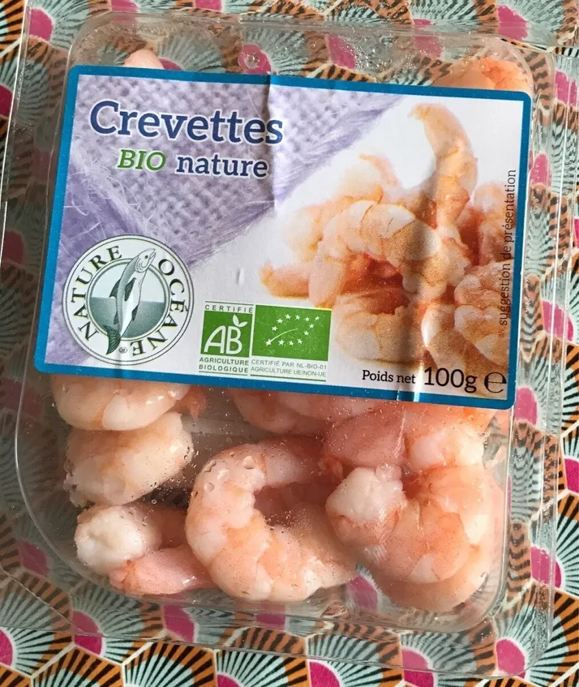 Crevettes bio