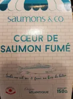 Cœur de saumon fumé