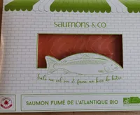 Saumon fumé de l'atlantique bio