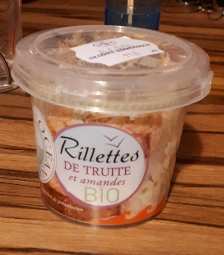 Rillettes de truite bio
