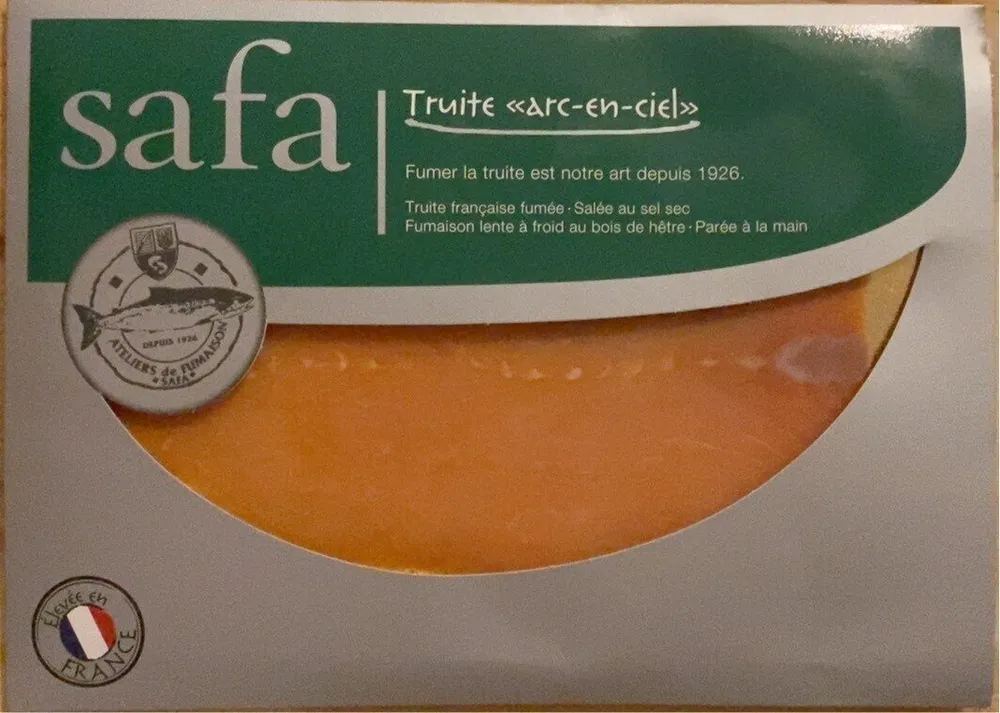 Safa truite arc-en-ciel