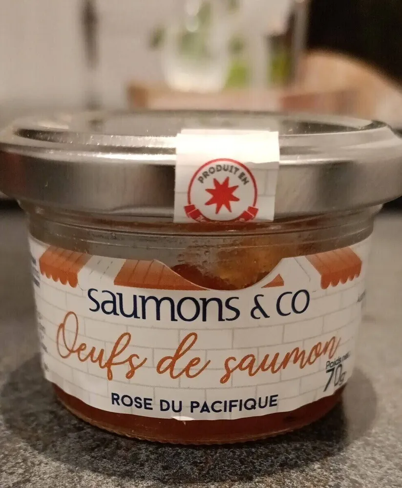Oeufs de saumon ROSE DU PACIFIQUE