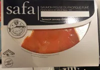 Saumon sauvage rouge du pacifique alaska