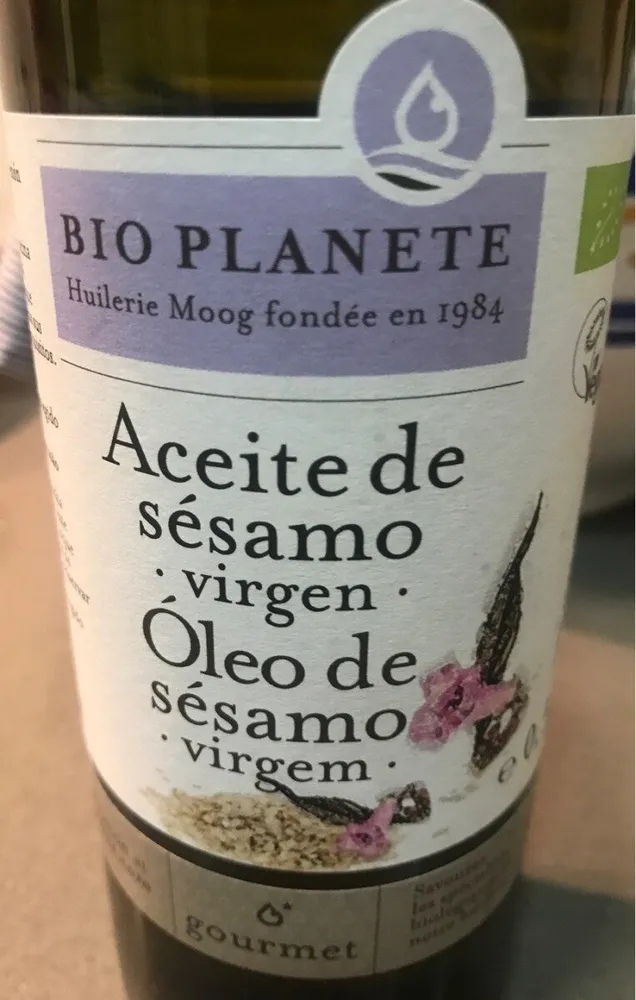 Aceite de sésamo virgen