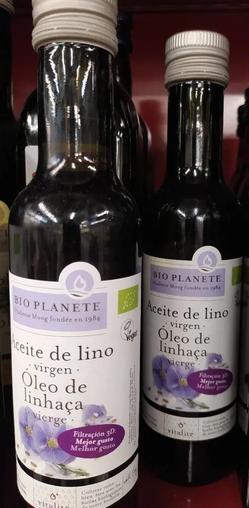 Aceite de lino virgen