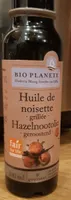 Huile de noisette grillées