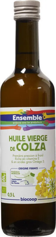 Huile vierge de colza