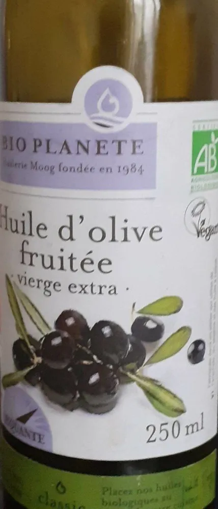 Huile d'olive fruitée