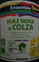 Huile vierge de colza