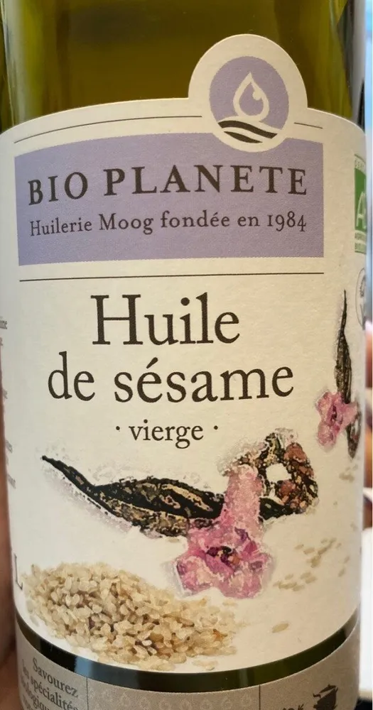 Huile de sesame