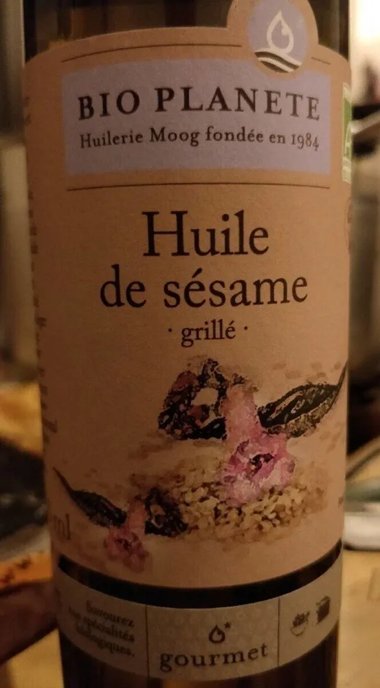 Huile de sésame