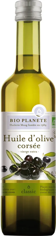 Huile d'olive corsée