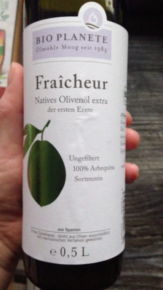 Fraîcheur natives Olivenöl extra