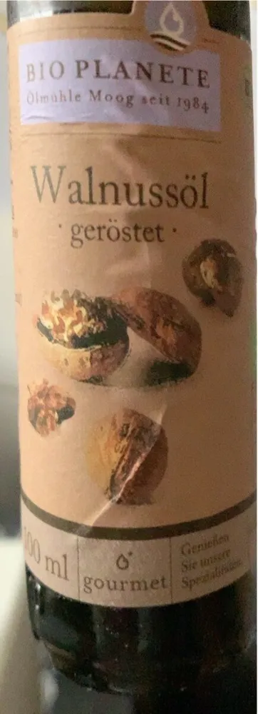 Walnusöl geröstet