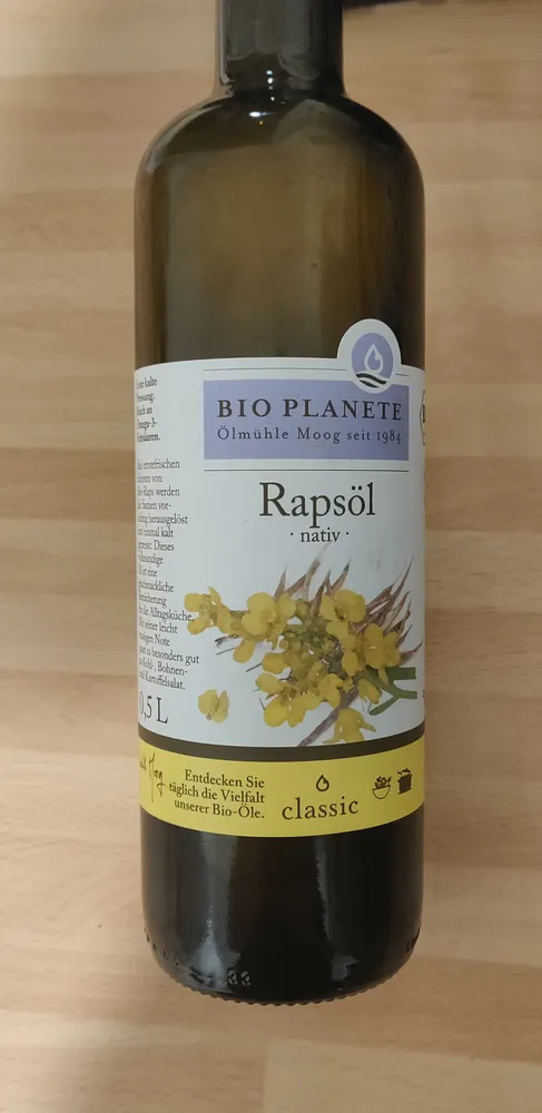 Rapsöl nativ