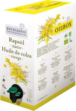 Huile De Colza vierge Bio