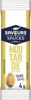 900061 Moutarde de Dijon Sticket 4 g x 1000 - Saveurs & Sauces.