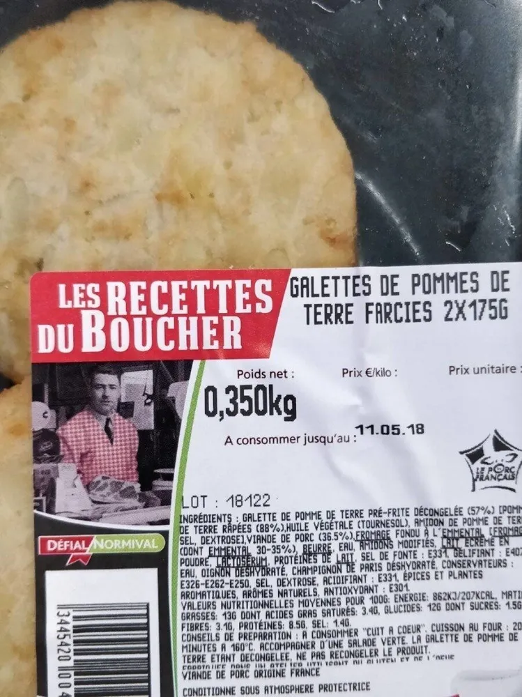 Galettes de pomme de terre