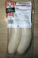 Boudin blanc au lait frais de Normandie