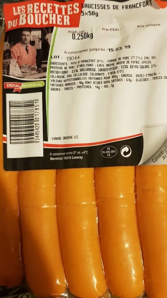 Saucisses de Francfort