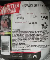 Cervelas orloff