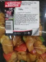 brochette Poulet miel citron