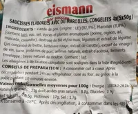 Saucisses maroilles