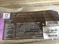 Mini-boudin blanc aux morilles
