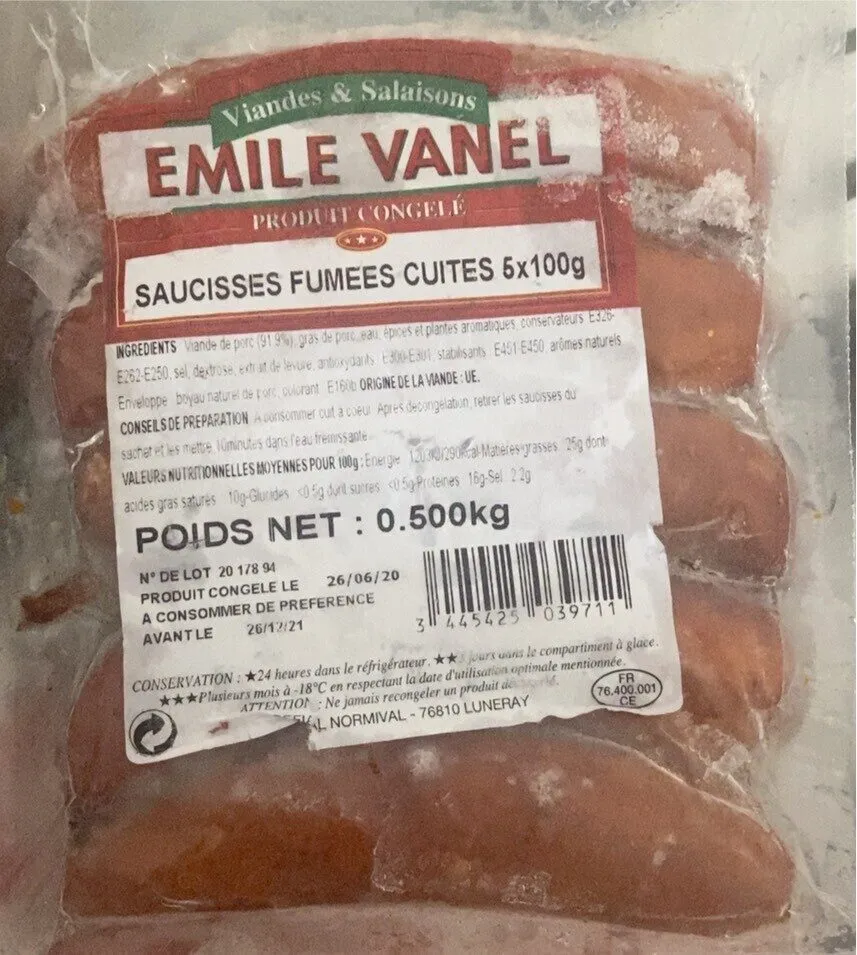 Saucisse fumée