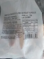 Émincés de cuisse de poulet