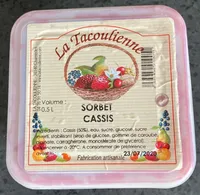 Sorbet cassis
