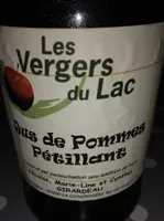 Jus de pommes pétillant