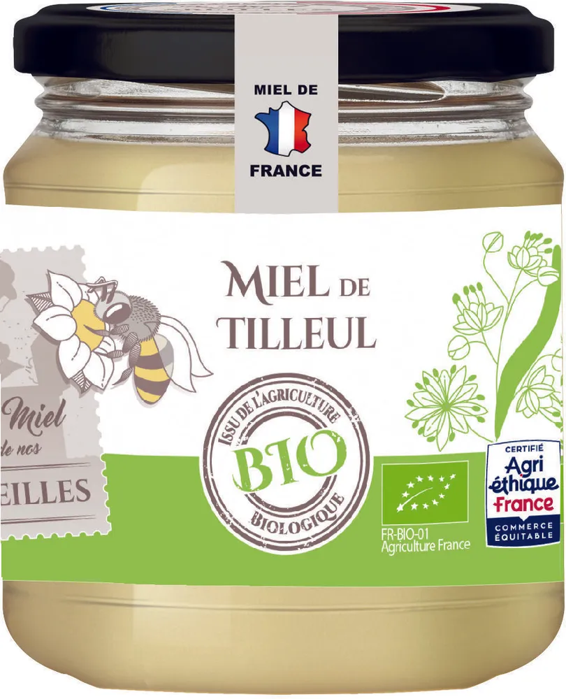 Miel de Tilleul Bio de France