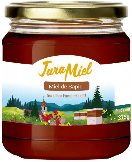 Miel de sapin récolté en Franche-Comté