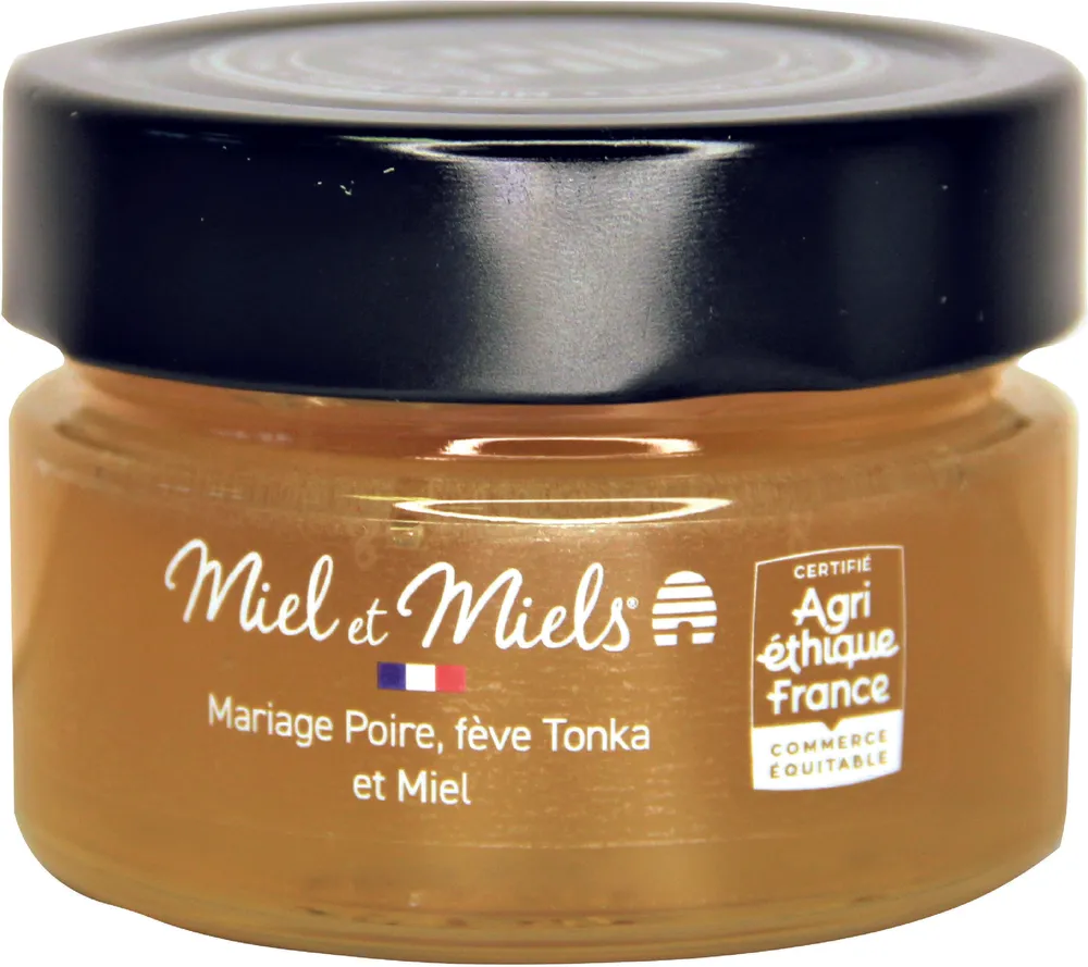 Mariage Poire, fève Tonka et Miel