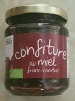 Confiture de cerises griottes au miel franc-comtois