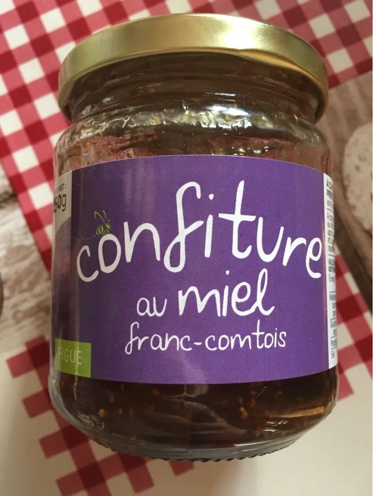 Confiture de figue au miel franc-comtois