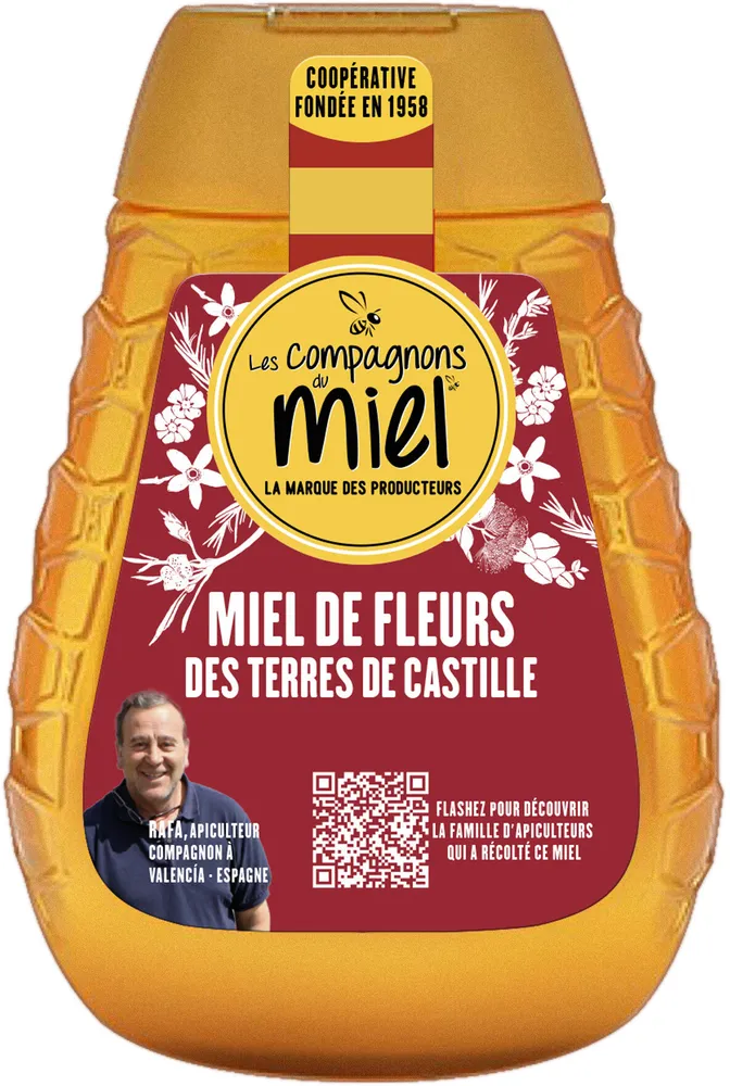 Miel Squeezer de Fleurs de Terres de Castille