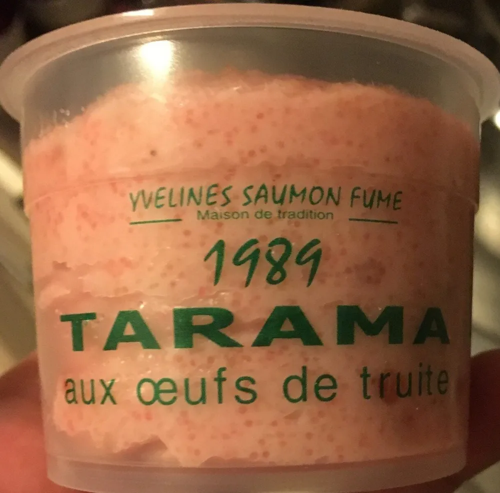 Tarama aux oeufs de truite