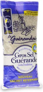 Salines De Guérande Gros Sel Nature 1kg +10% Gratuit