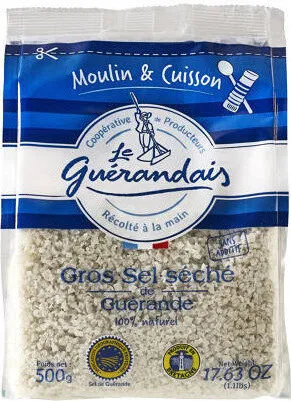 Gros sel de Guérande séché